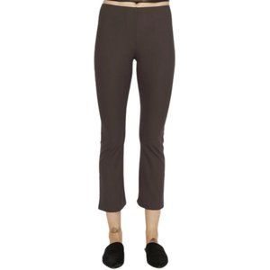 New w/ Tags Elaine Kim Mocha Brown Mita Tech Stretch Flare Leggings Size Small